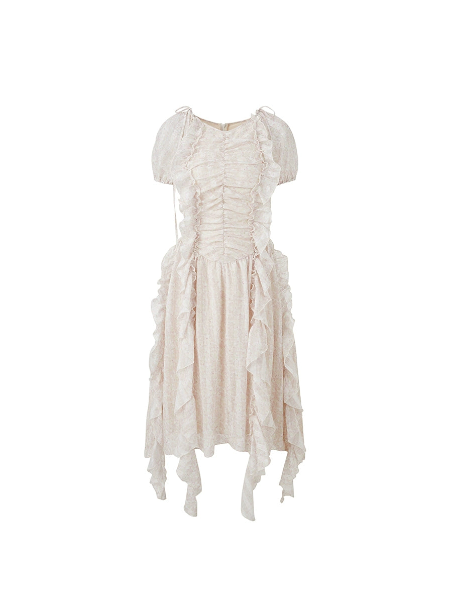 Wild Rose Chiffon Dress