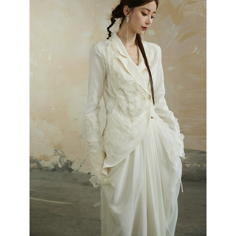 Handmade Silk Fairy Suit Coat