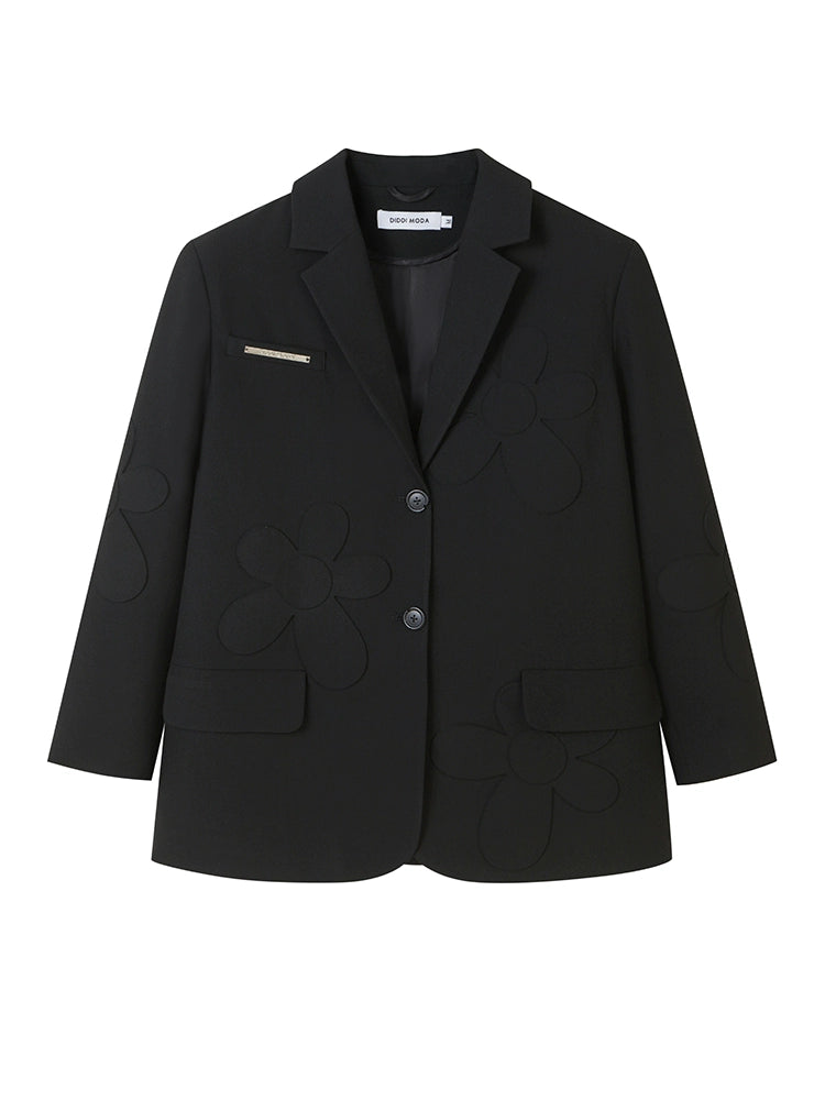 Elegancia en relieve - Chaqueta de traje informal