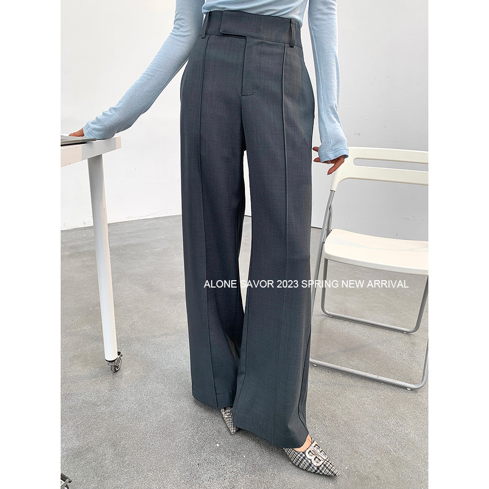 Kids High Waist Slacks