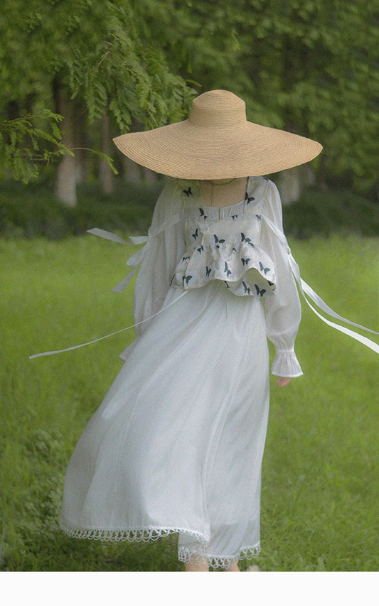 White Fairy Long Dress