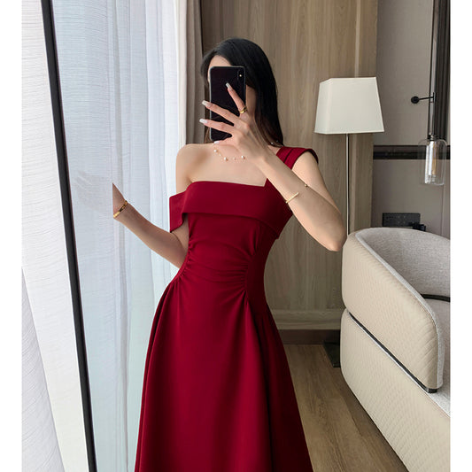 Dignified Red Banquet Dress