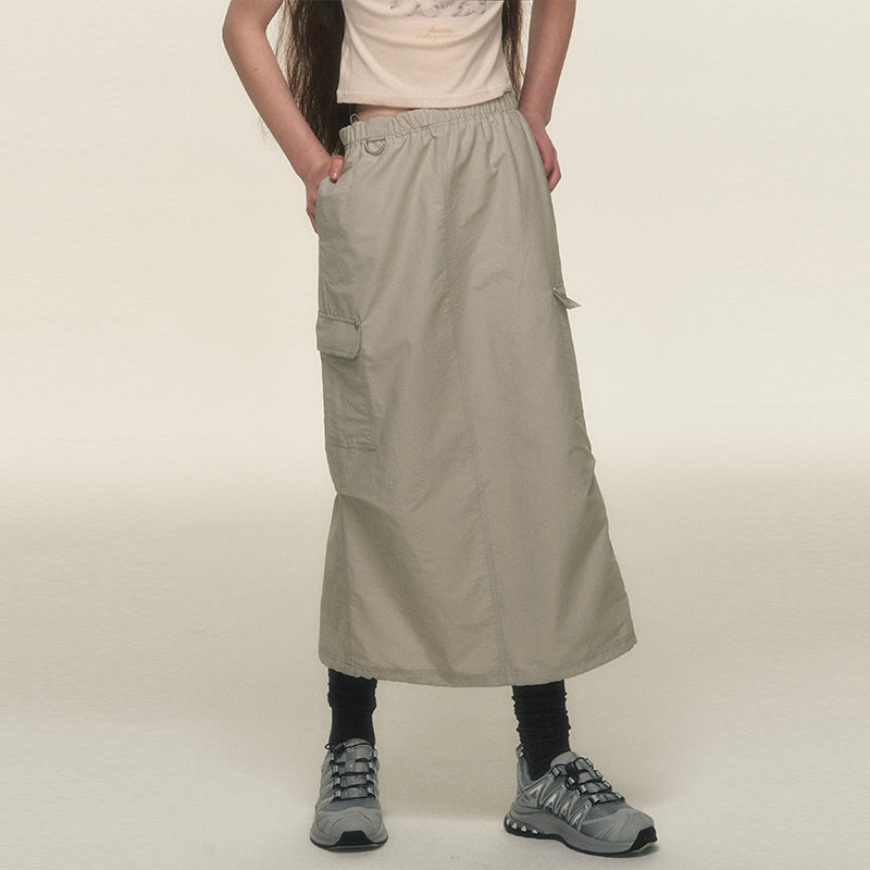 Simple Mid-Length Skirt