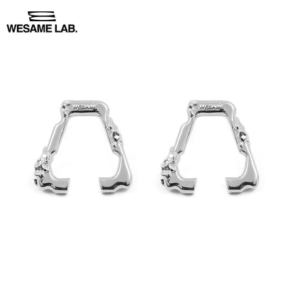 Boucles d'oreilles de forme irrégulière 22s / s de créateurs de niche pour les accessoires de style simple et cool des femmes