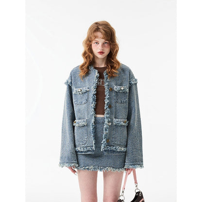 Denim Fusion Suit