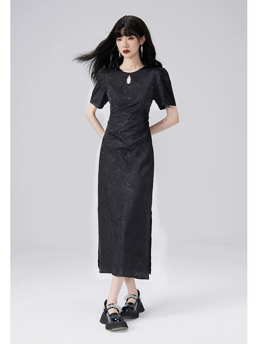 Qingyang Sleeveless Long Dress