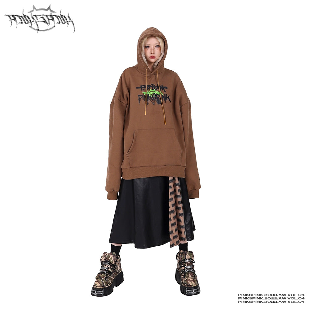 Graffiti Sphinx Hooded Sweater