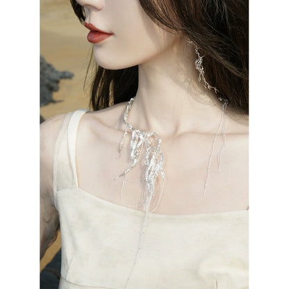 Collar de plata 925 Thorn Butterfly 925