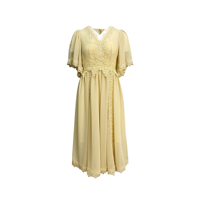 Positano Exquisite Lace French Summer Dress