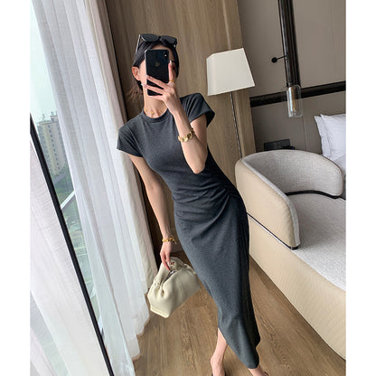 Grey Office Dress