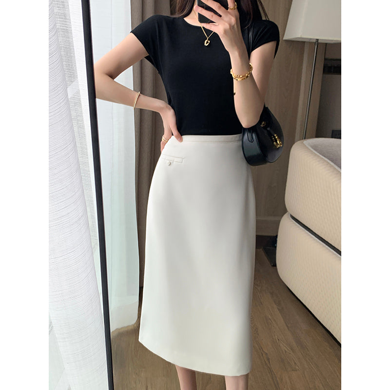 Midi Work Dress Skirt