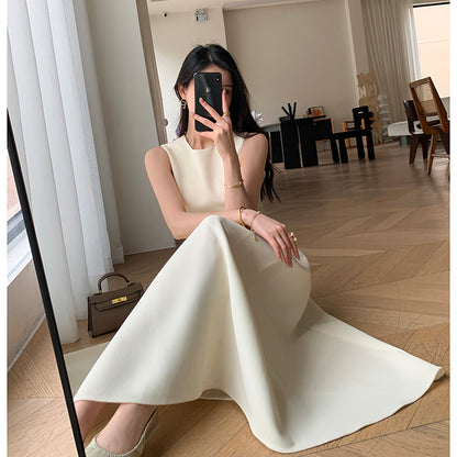 Goddess Style Sleeveless Long Dress