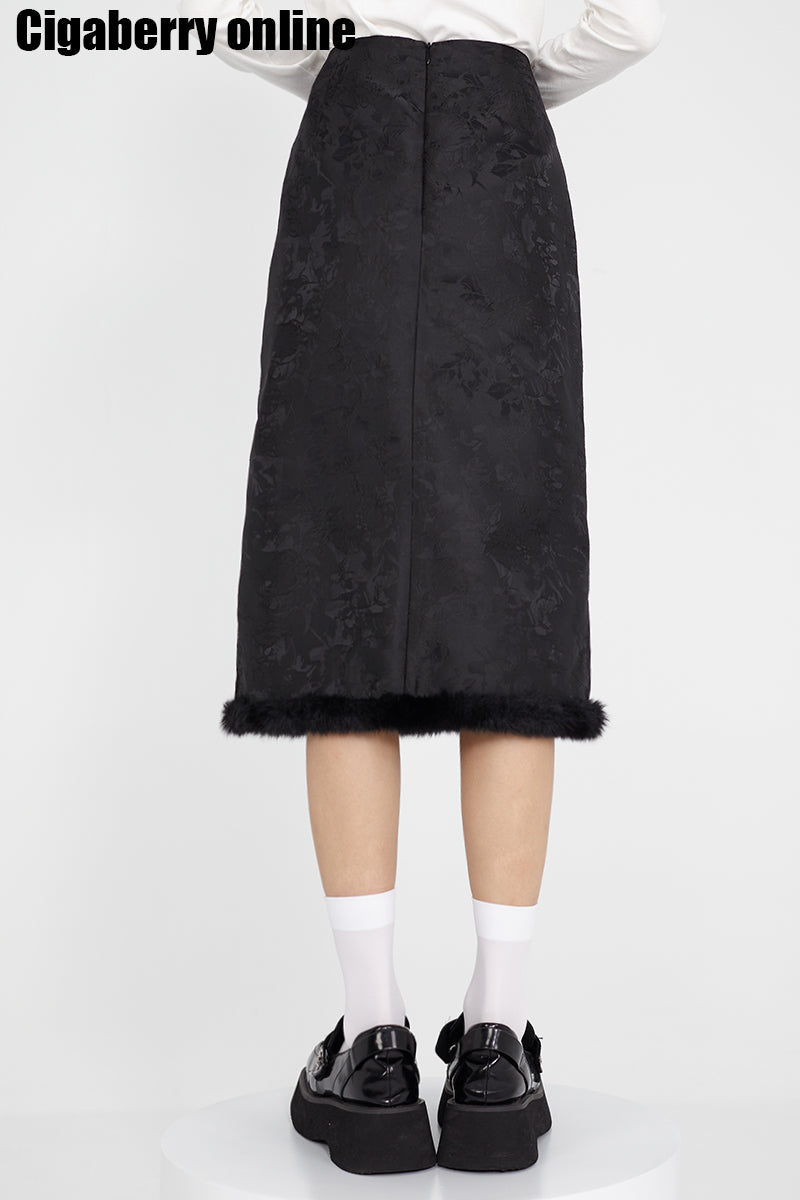 Retro Fur Skirt