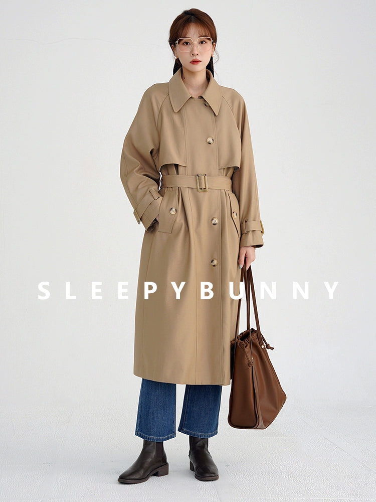 Casual Loose Long Trench