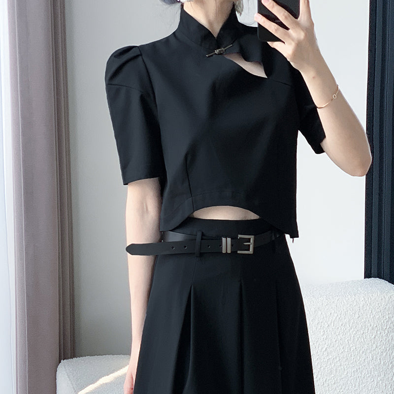 Retro Modern Chinese Top