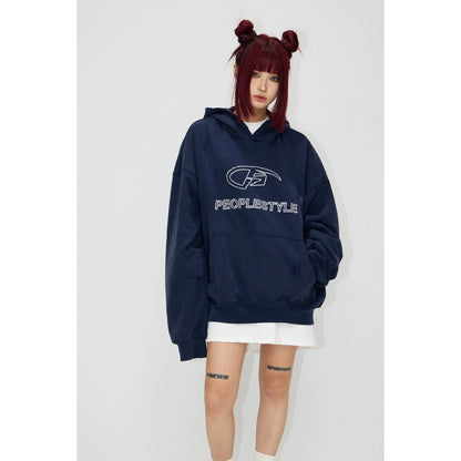 Meta Symbol -Hoodie stampata