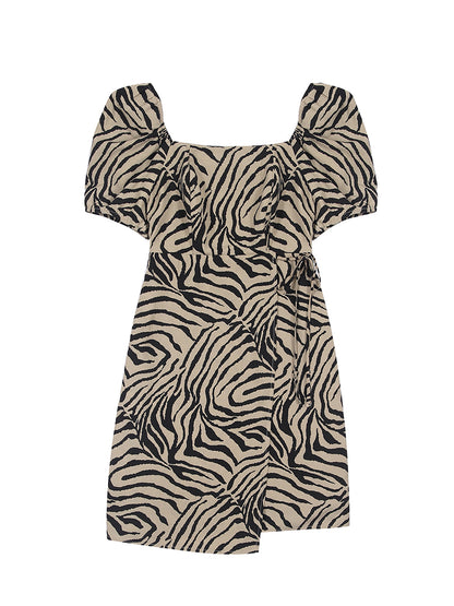 Chic Zebra Summer Dress