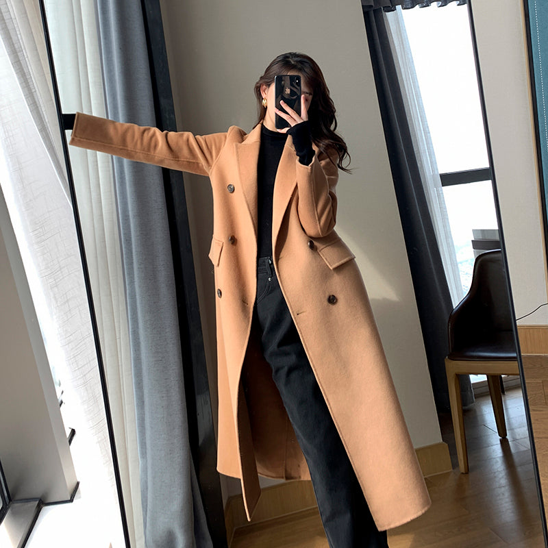 Camel Wool Coat - Winter