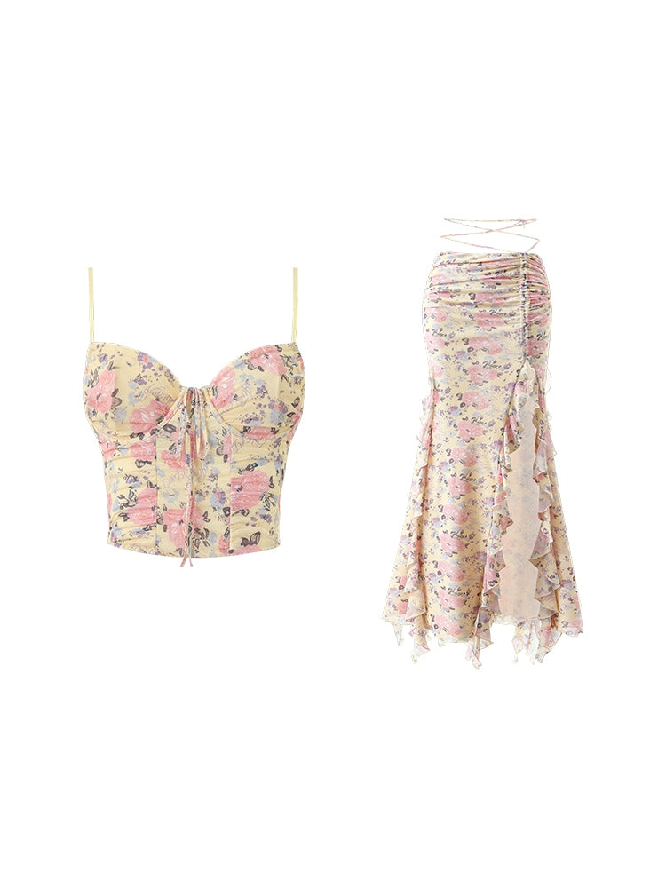 Flower Two-Piece Set