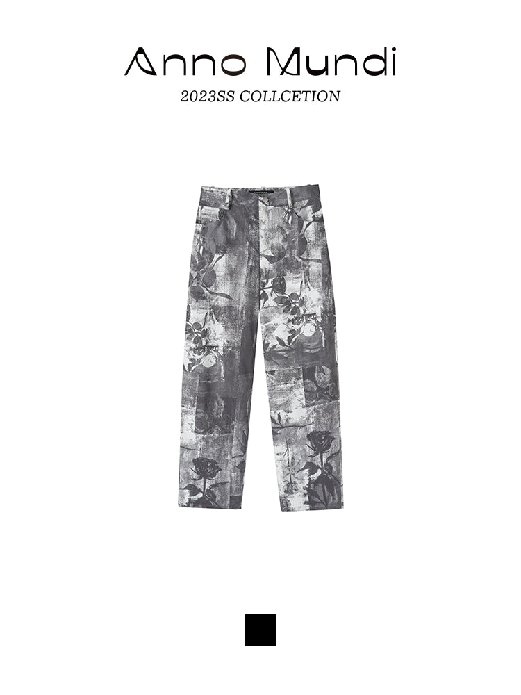 Summer Print Radish Pants