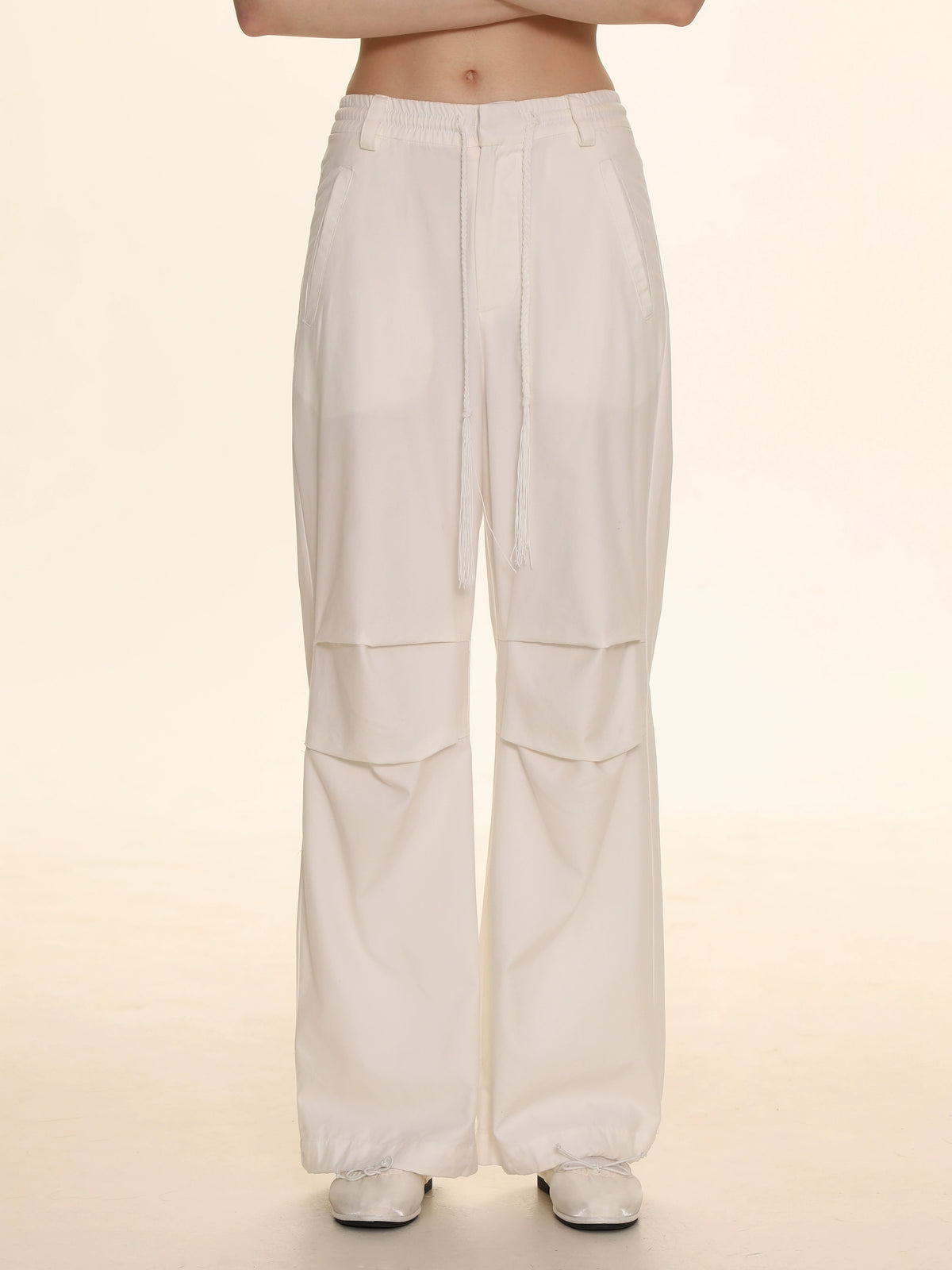 Purple Denim Bell Bottomed Pants