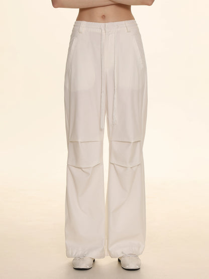 Purple Denim Bell Bottomed Pants