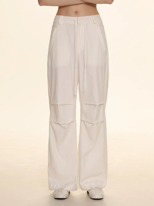Purple Denim Bell Bottomed Pants