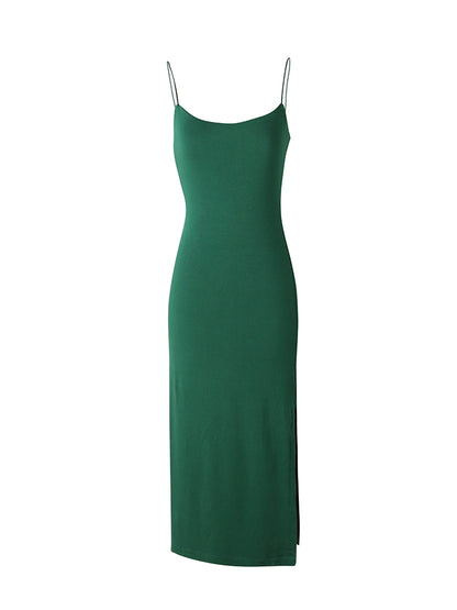 Spicy Summer: Slim Wrap Hip Strap Dress