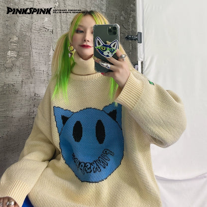 Smiling Cat Sweater
