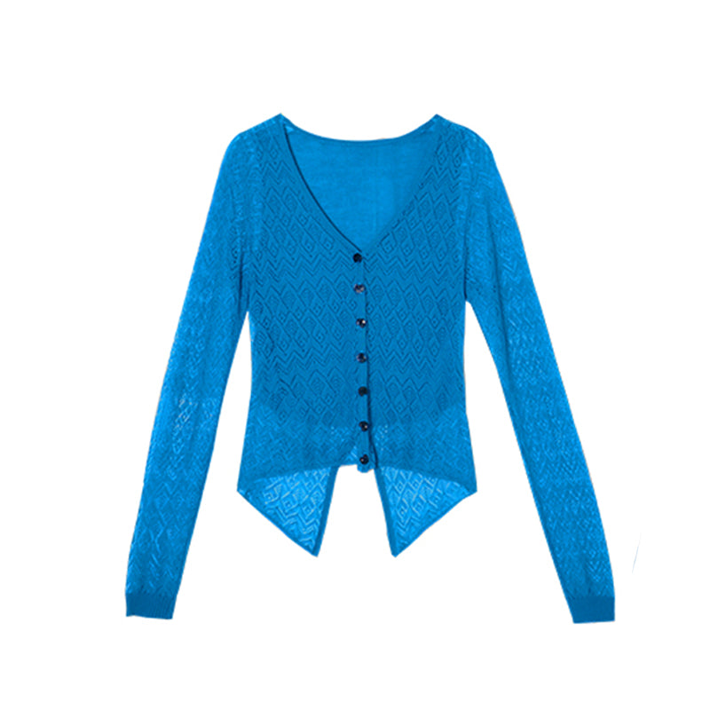 Slim Knit Cardigan Coat