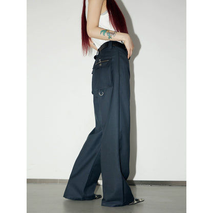 Apricot Twill - Wide Leg Comfortable Pants