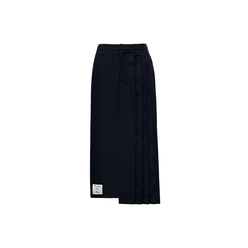 Noir Winter Pleated Skirt