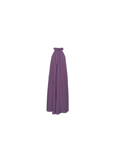 Purple Tencel Long Dress