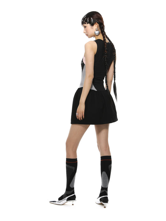 Retro Sport Knit Dress