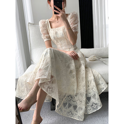 Retro Organza Long Skirt