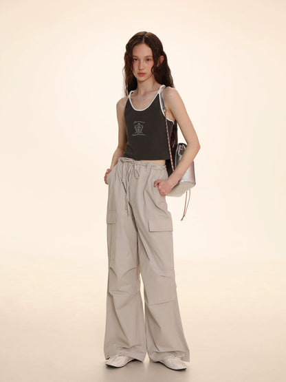 Washed Distressed Slimming Jeans