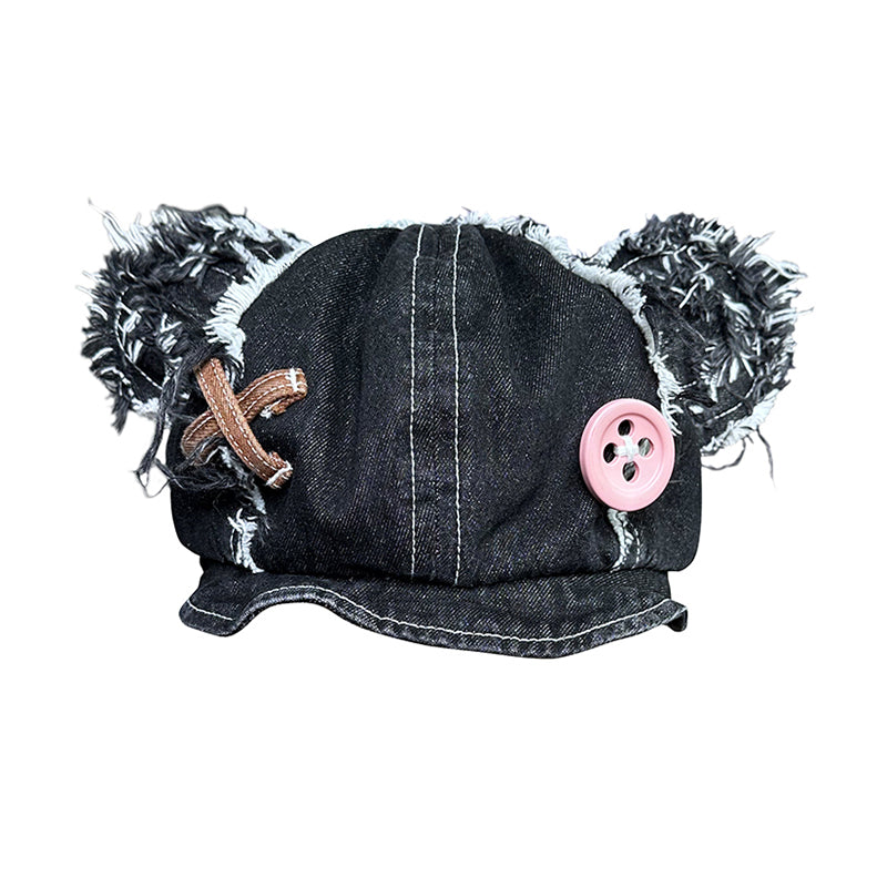 Abandoned Little Bear Cowboy Hat Black