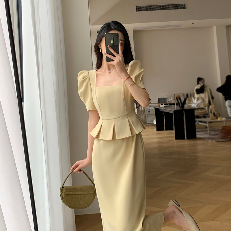 Slim Two-Piece Summer Dress