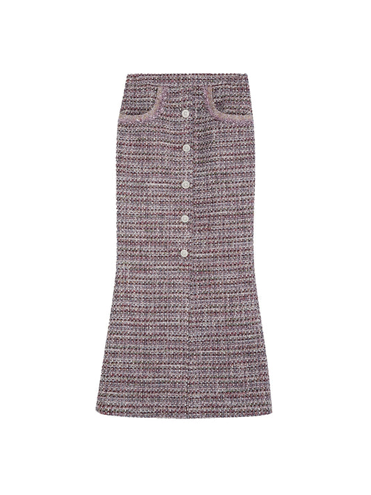 Vintage Wool Fragrance Half Skirt