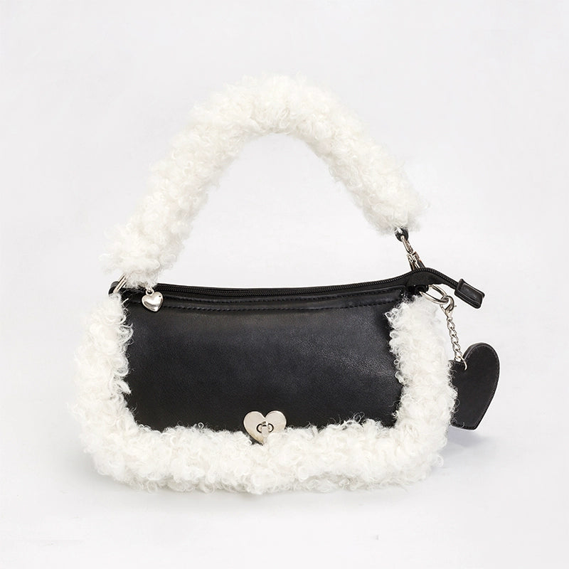 Lamb Wool Women's Handbag