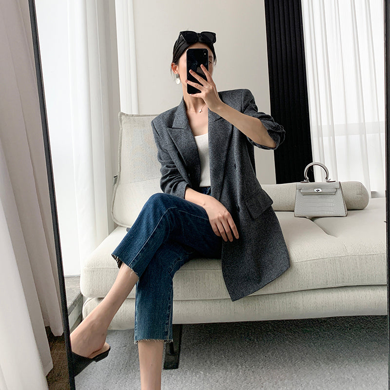 Stylish Grey Blazer