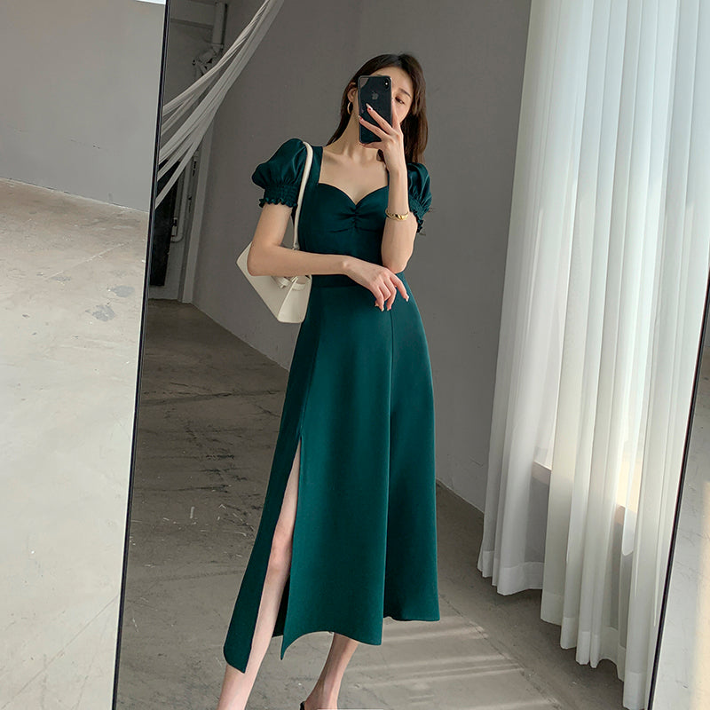 Green Dress 2023 Summer