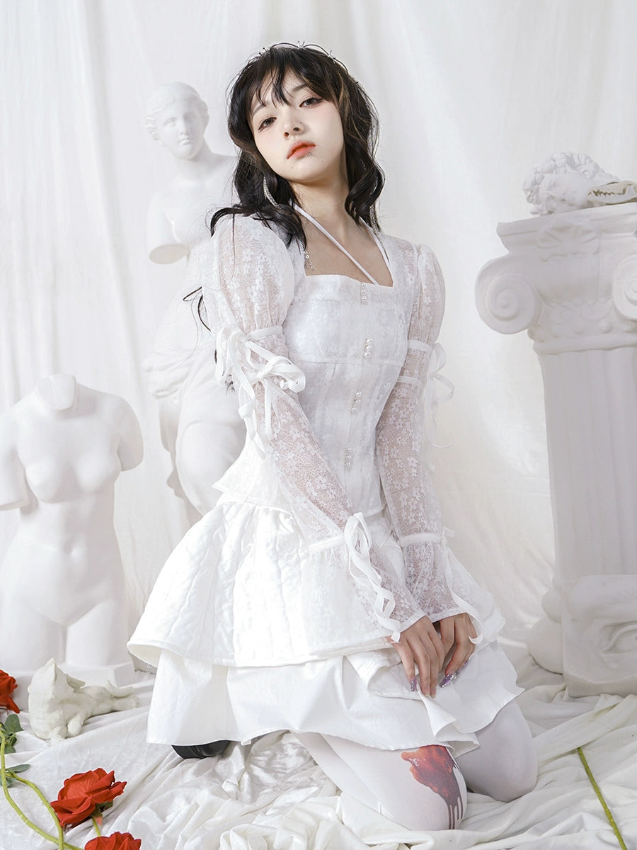 Princess Lace Long Shirt