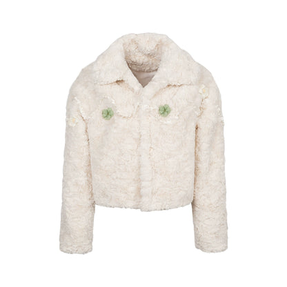 Matcha Plush Fleece Coat