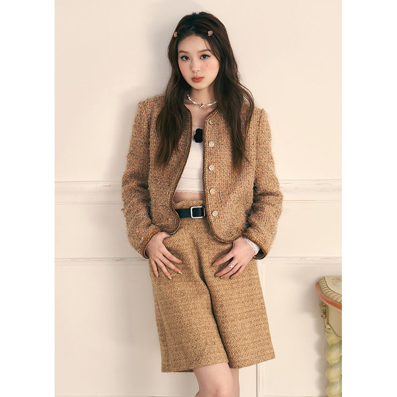 Brown Ribbon Two-Piece