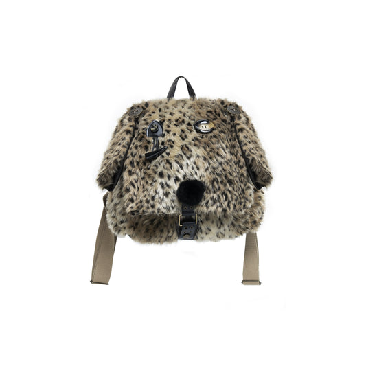 Playful Leopard Puppy Backpack