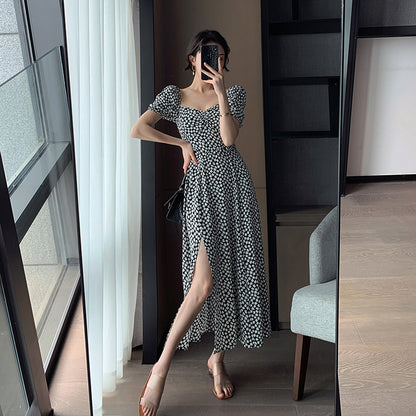 Slim Floral Dress