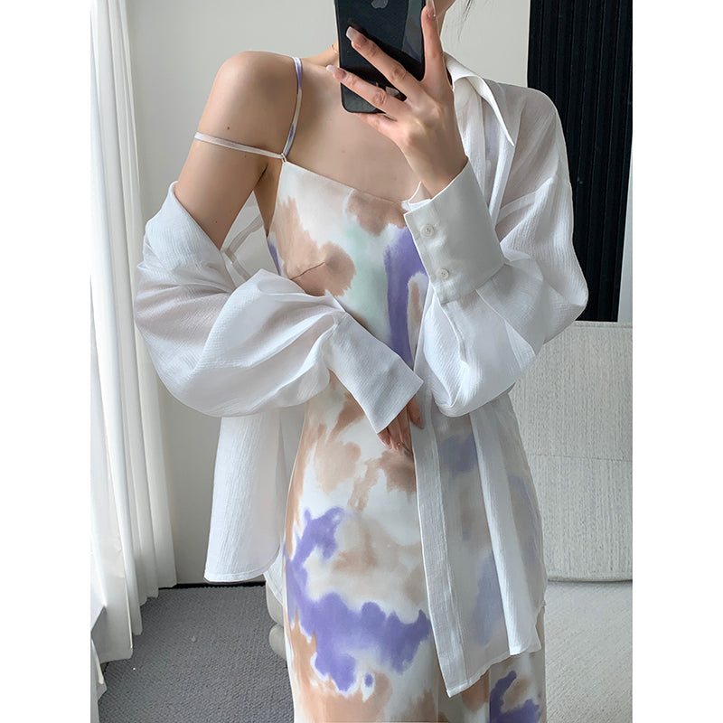 White Silk Top - 23 Summer