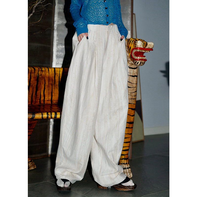 Linen Wide Leg Pants