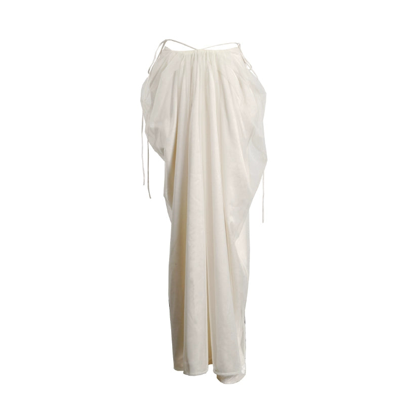 Vestido de hadas blanca dulce francesa